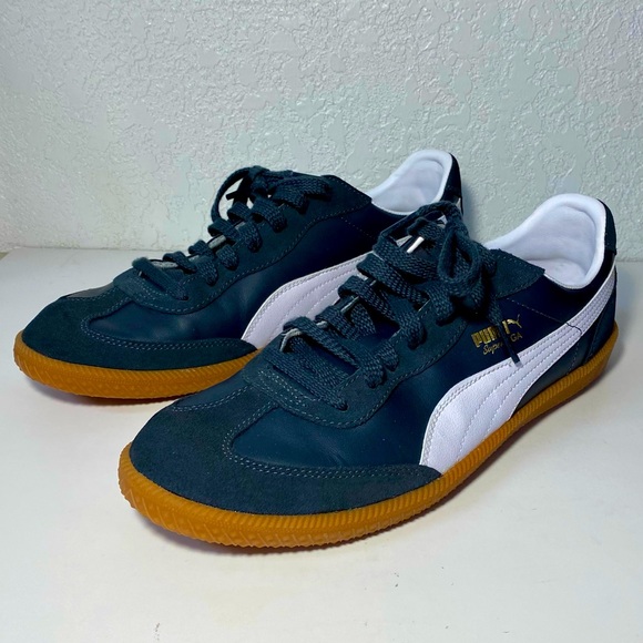 Puma Other - Puma Super Liga OG Shoes Sneakers Men’s Size 11 Black Athletic Casual 356999-09